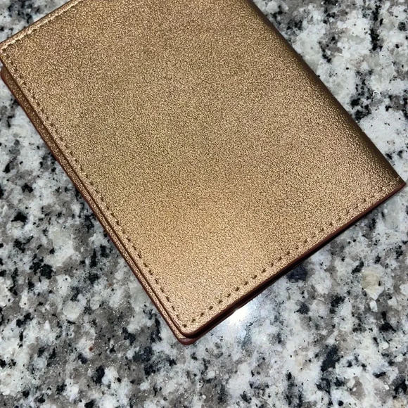 Luggage tag & passport cover set. Rose gold. NWOT - Picture 6 of 6